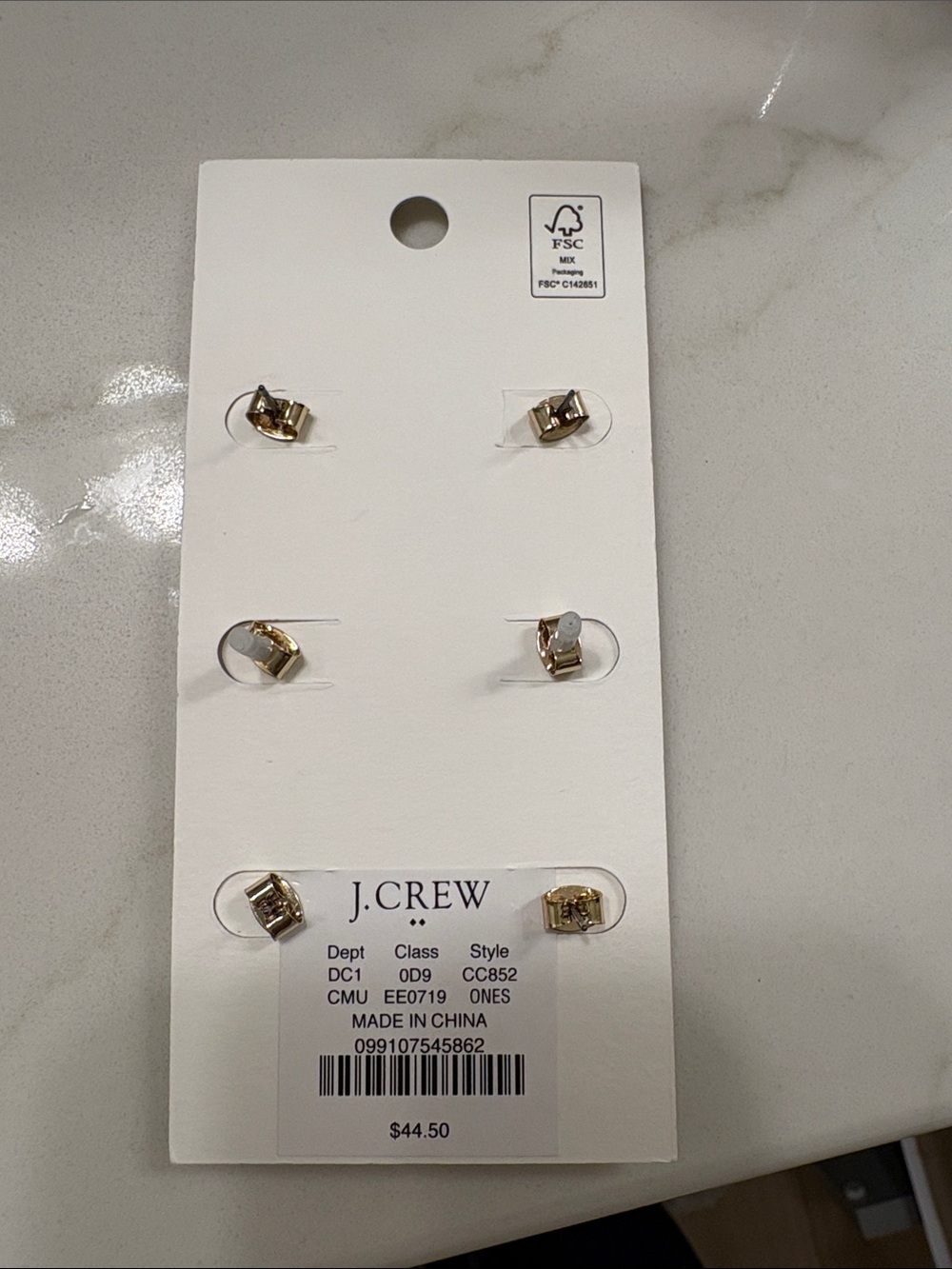 Football earrings! - Picture 2 of 2